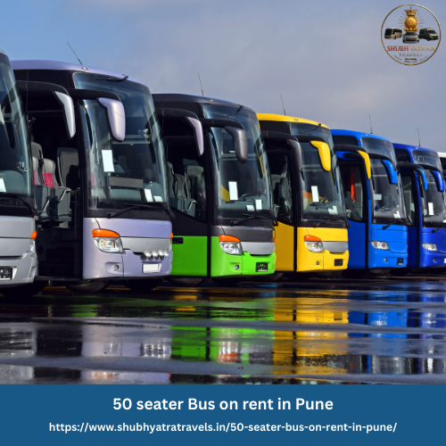 50 seater Bus on rent in Pune