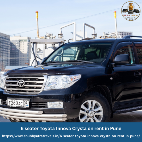6 seater Toyota Innova Crysta on rent in Pune