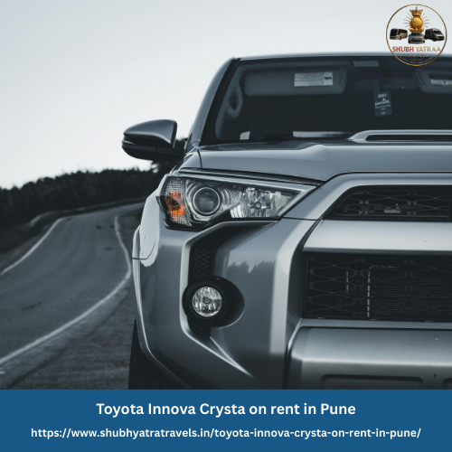 Toyota Innova Crysta on rent in Pune