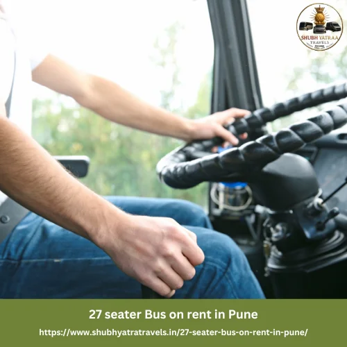 27 seater Bus on rent in Pune